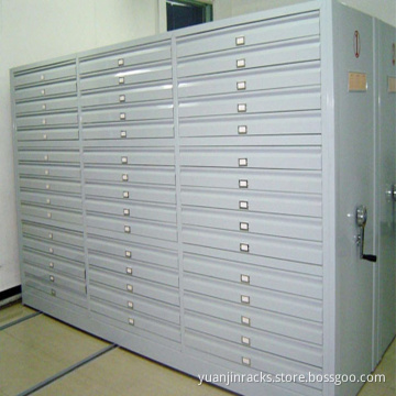 Mobile File Compactor Storage File Cabinet Shelving System/Mobile Shelves/Bookshelf/Book Shelf